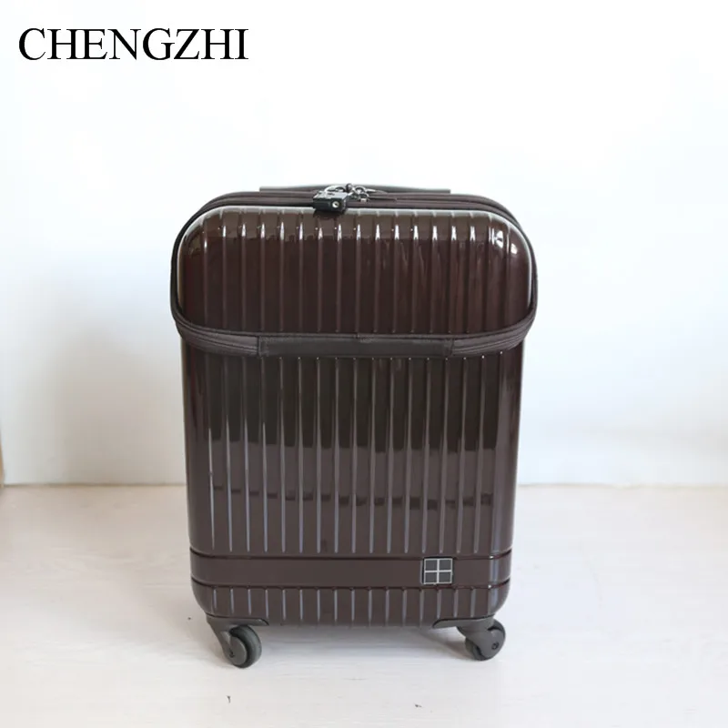 Деловой Дорожный чемодан CHENGZHI на колесиках карманная тележка для ноутбука 20