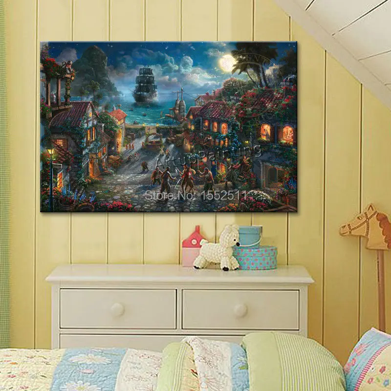 Томас Кинкейд плакат и печати живопись на холсте Wall Art картинки для гостиной Home