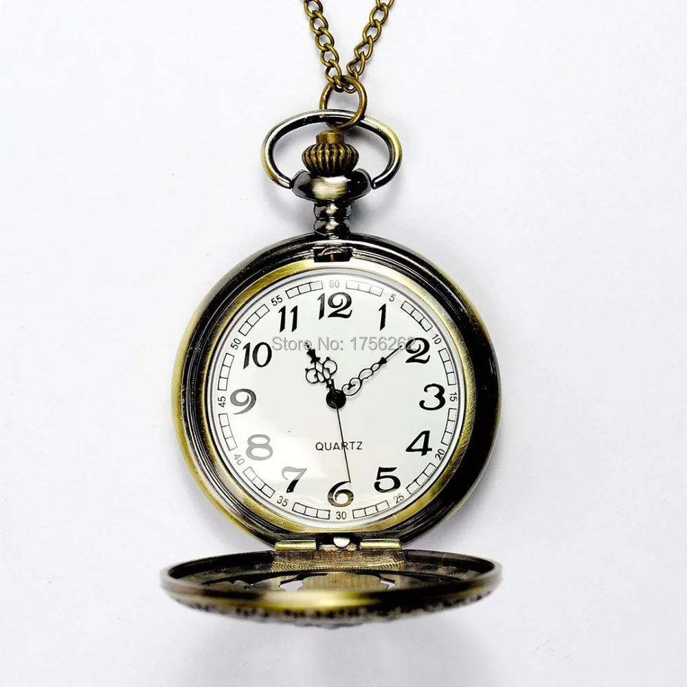Vintage pocket watch wholesale exquisite classic butterfly flower carved hollow large nostalgia | Наручные часы