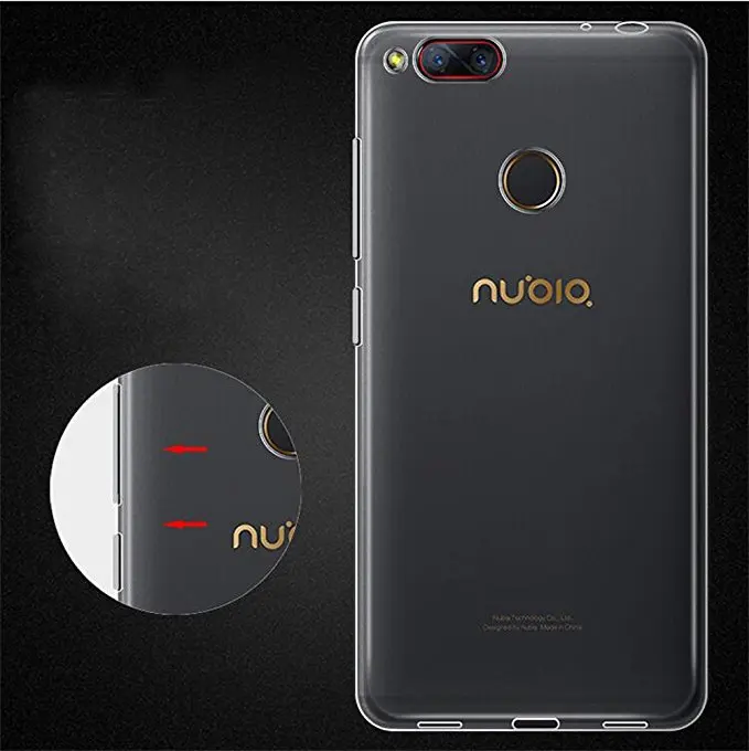 Мягкий кристально чистый чехол для телефона ZTE Axon 7 Nubia Z17 mini S Z18 Z9 Z11 Max N3 N2 N1 M2 Lite