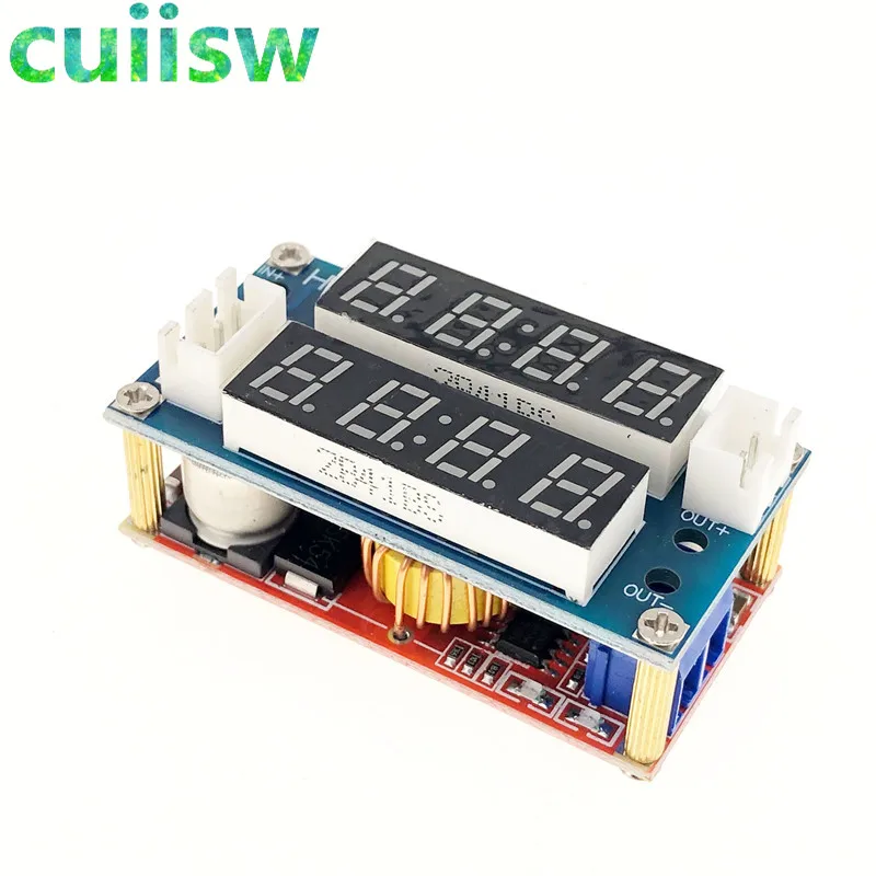 2 in 1 XL4015 5A Adjustable Power CC/CV Step down Charge Module LED Driver Voltmeter Ammeter Constant current constant voltage|Регуляторы