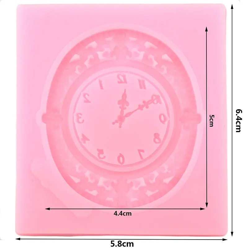 3D ремесленные часы торта силиконовые формы кекс сделай сам Topper инструменты для