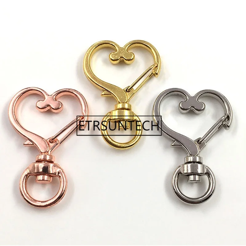

Шарнирные Крючки-застежки в форме сердца со звездами, декоративные аксессуары, цвет серебро/золото/розовое золото
