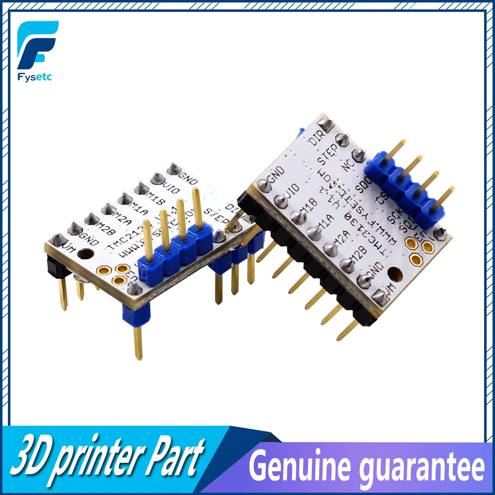 2X TMC2130 V1.1 Stepstick драйвер для шагового двигателя SPI с радиатором ультра тихий