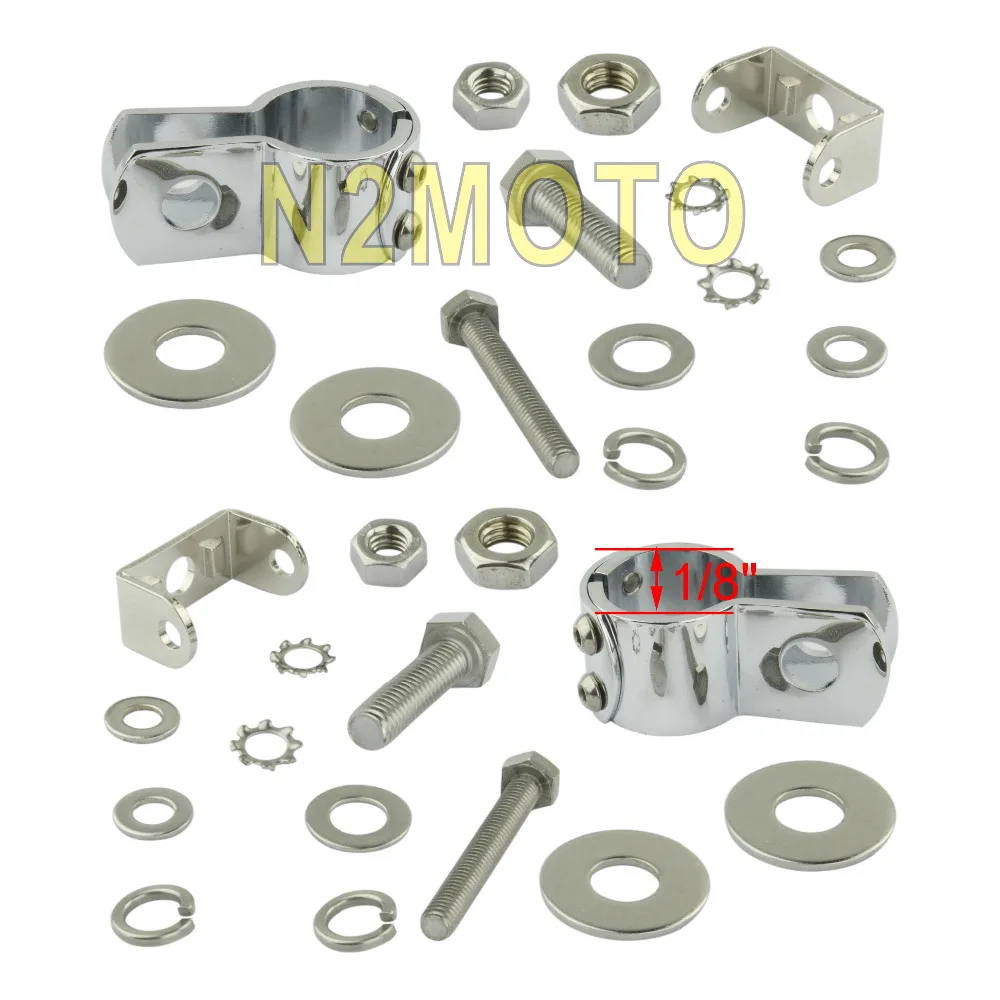 Мотоциклы 20 Вт светодиодный фонарь с кронштейном 1 1/2 &quot1 1/4&quot 1/8