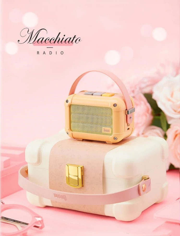 Отличная Беспроводная колонка Divoom Macchiato с Bluetooth металлическая Колонка