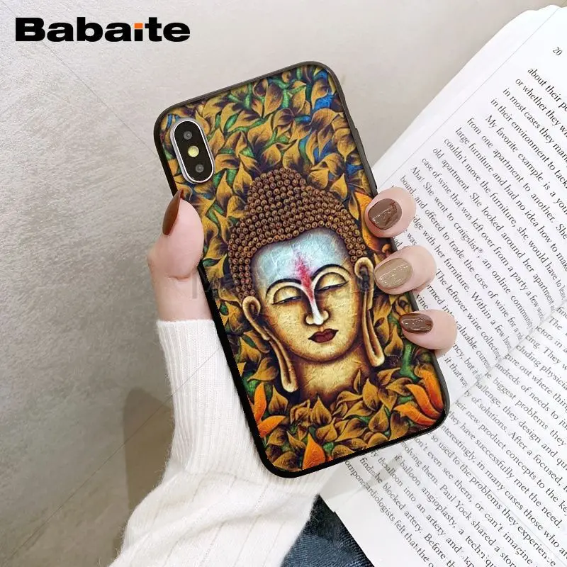 Babaite Gautama Будда Новинка чехол для телефона Fundas чехол для Apple iPhone8 7 6 6S Plus X XS MAX 5 5S SE XR крышка 11 11pro 11promax - Цвет: A16