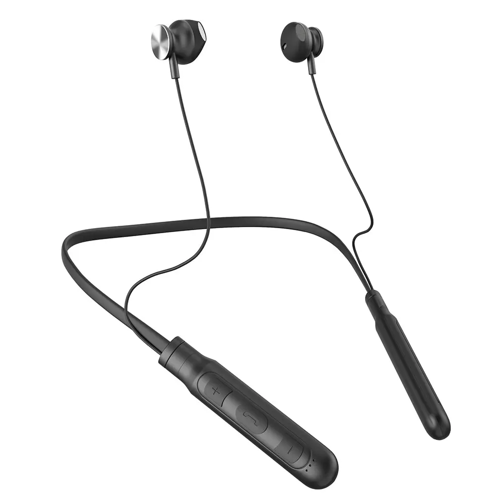 Беспроводные наушники WiWU со встроенной tf-картой, магнитные музыкальные bluetooth-наушники, спортивные наушники с шейным ремешком, водонепроницаемые наушники с гарнитурой и громкой связью