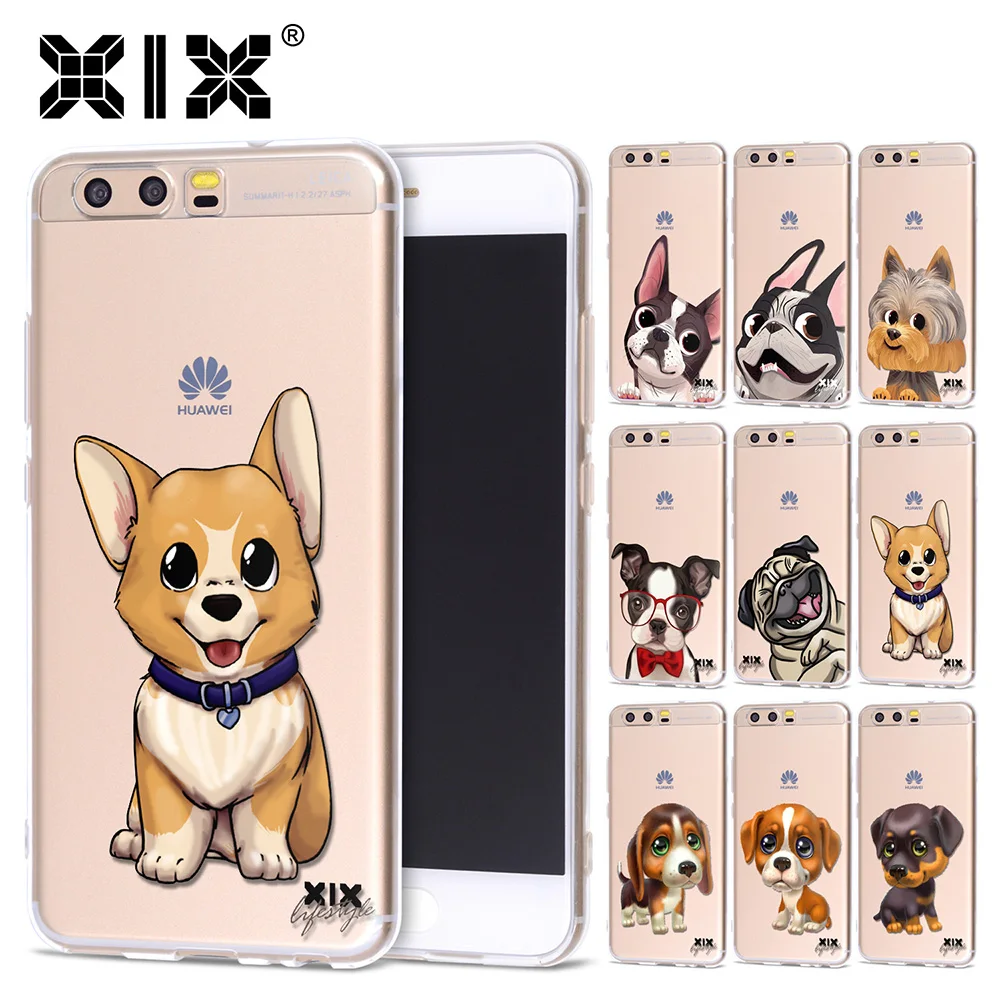 Для Huawei P8 Lite чехол собаки мягкий P9 2017 для P10 P20 Pro Plus P Smart Honor 9 Mate 10 Lite|cover for|cover coverscover