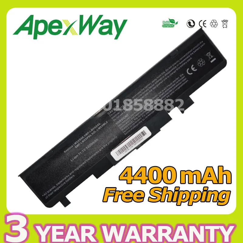 Аккумулятор Apexway 4400 мАч для ноутбука FUJITSU Amilo L1310G Li1705 V2030 V2035 V2055|laptop amilo|amilo batteryamilo