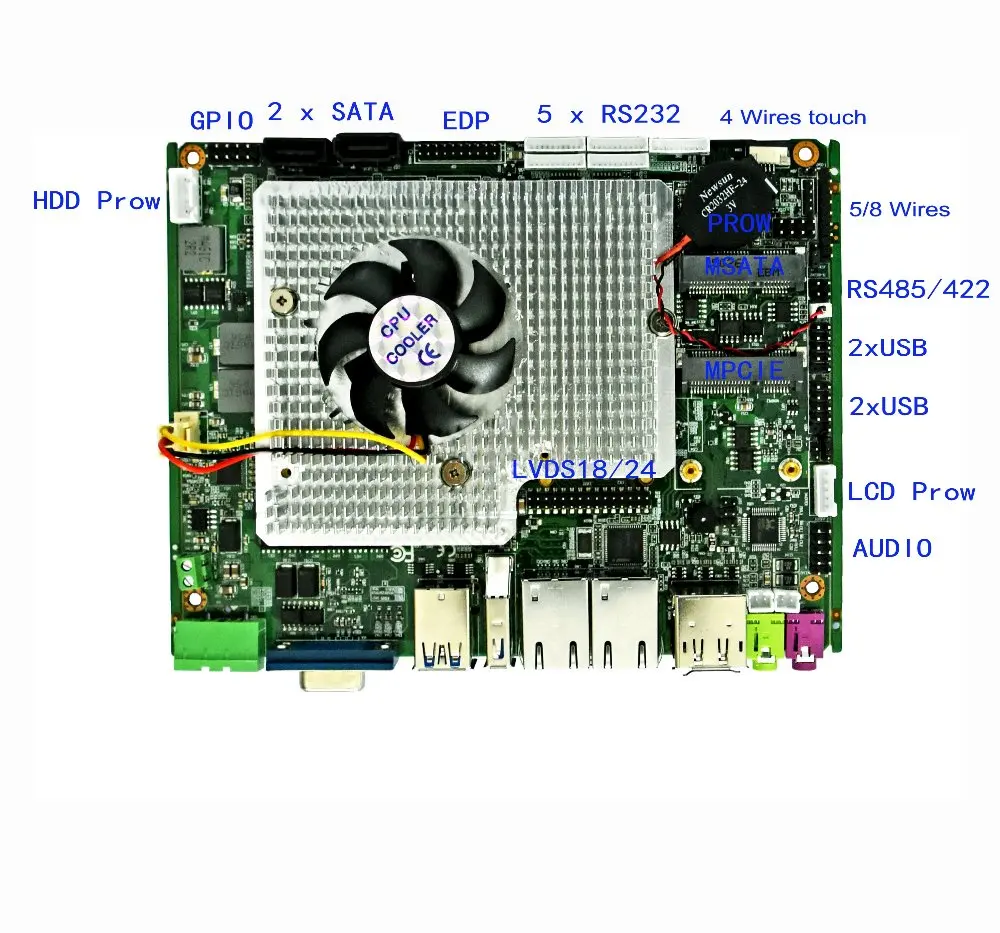Buy New firewall motherboard with core I5 2430M CPU 2.4GHz PCM3-QM77B on