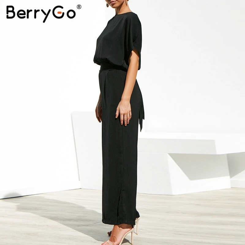 BerryGo/Винтажный женский комбинезон из двух частей летний Свободный Повседневный с