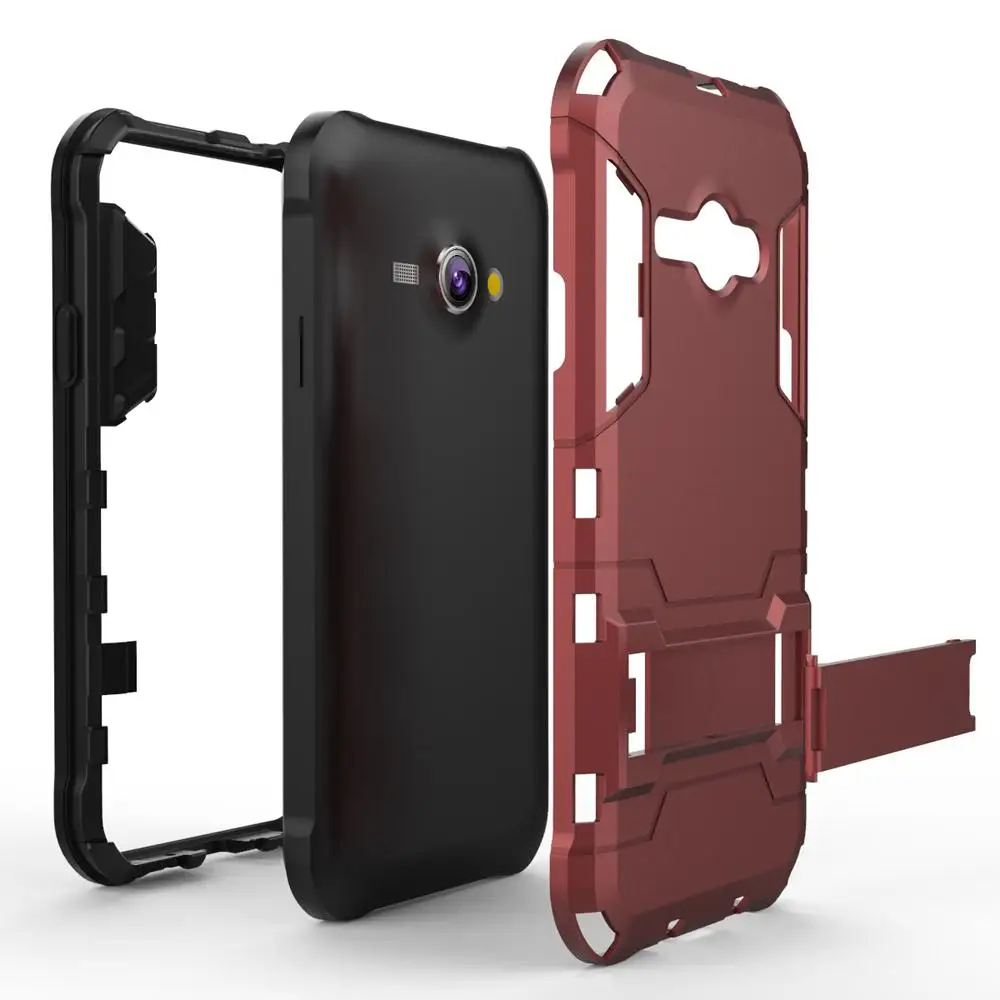 Anti-knock Tank Armor Case For Samsung Galaxy J1 Ace J110 Slim Hybrid Shockproof Hard Protective Cover (Not for SM J1) | Мобильные