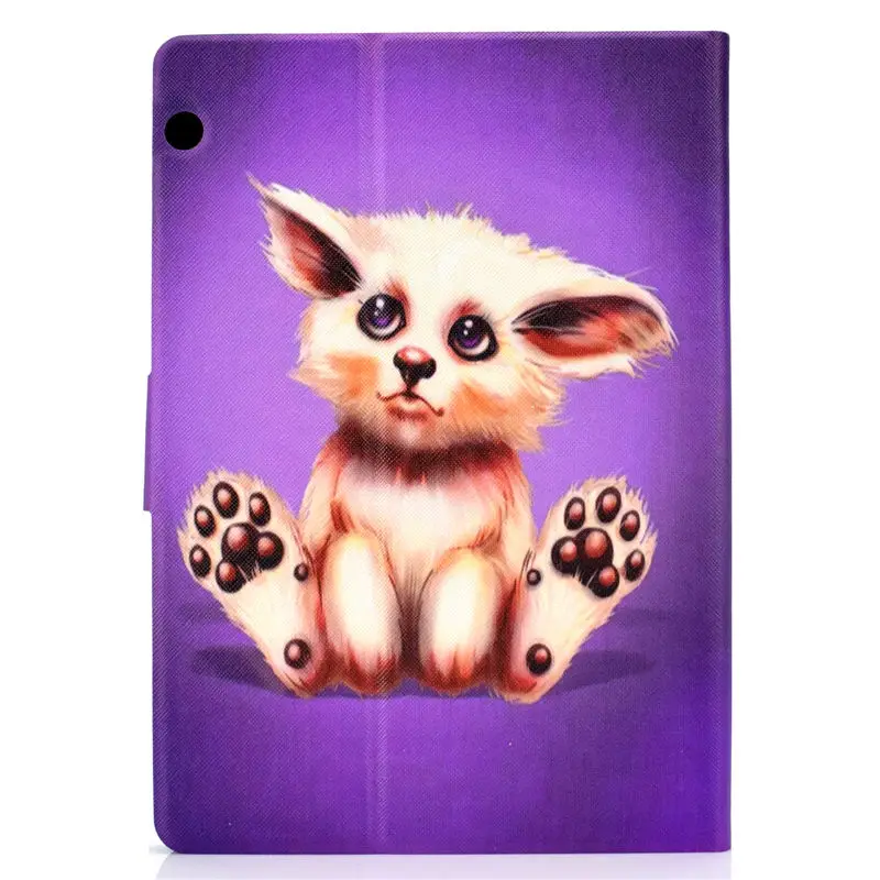 Чехол с милым котом для huawei MediaPad T5 10 AGS2-W09/L09/L03/W19 10," чехол Funda силиконовый чехол из искусственной кожи с откидывающейся крышкой+ подарок