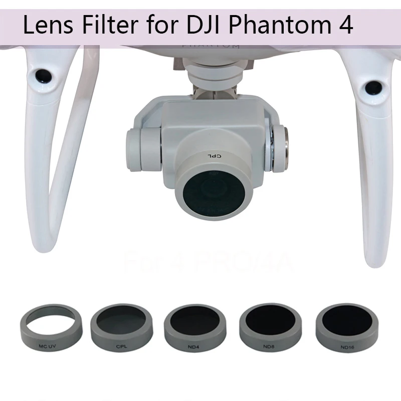 Фильтры для объектива DJI Phantom 4 Pro V2.0 Расширенный УФ фильтр CPL ND4 ND8 ND16 HD