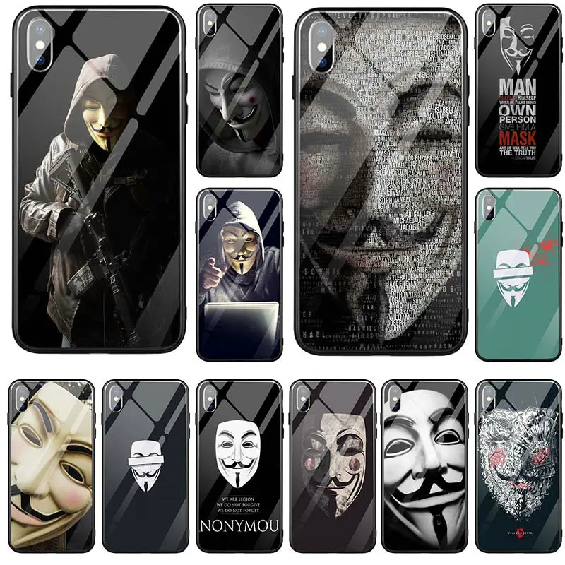 Закаленное Стекло Мобильные аксессуары чехол для iPhone 5 5S SE 8 7 6 S Plus X XR XS Max 10 Coque