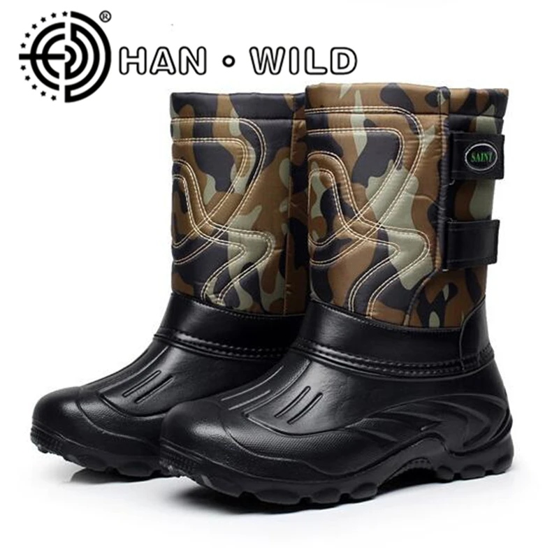 Качество Мужские ботинки водонепроницаемые зимние Сверхлегкий Для мужчин