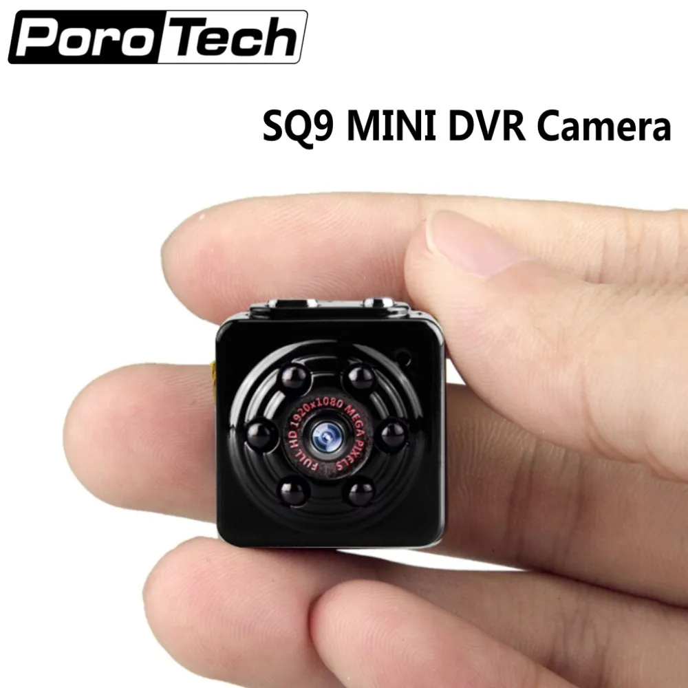 Модернизированная мини микро камера SQ9 HD 1080 P 360 градусов вращения DV DVR ИК