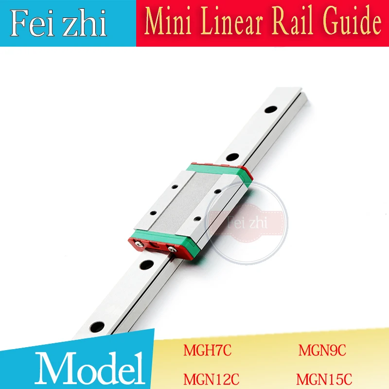 Free shipping 1pcs 12mm Linear Guide MGN12 L= 600mm linear rail way + MGN12C or MGN12H Long carriage for CNC 3d printer | Обустройство