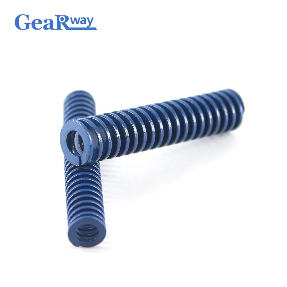Gearway 4 шт. синяя пружина для штамповки 48% коэффициент сжатия трубчатая секция
