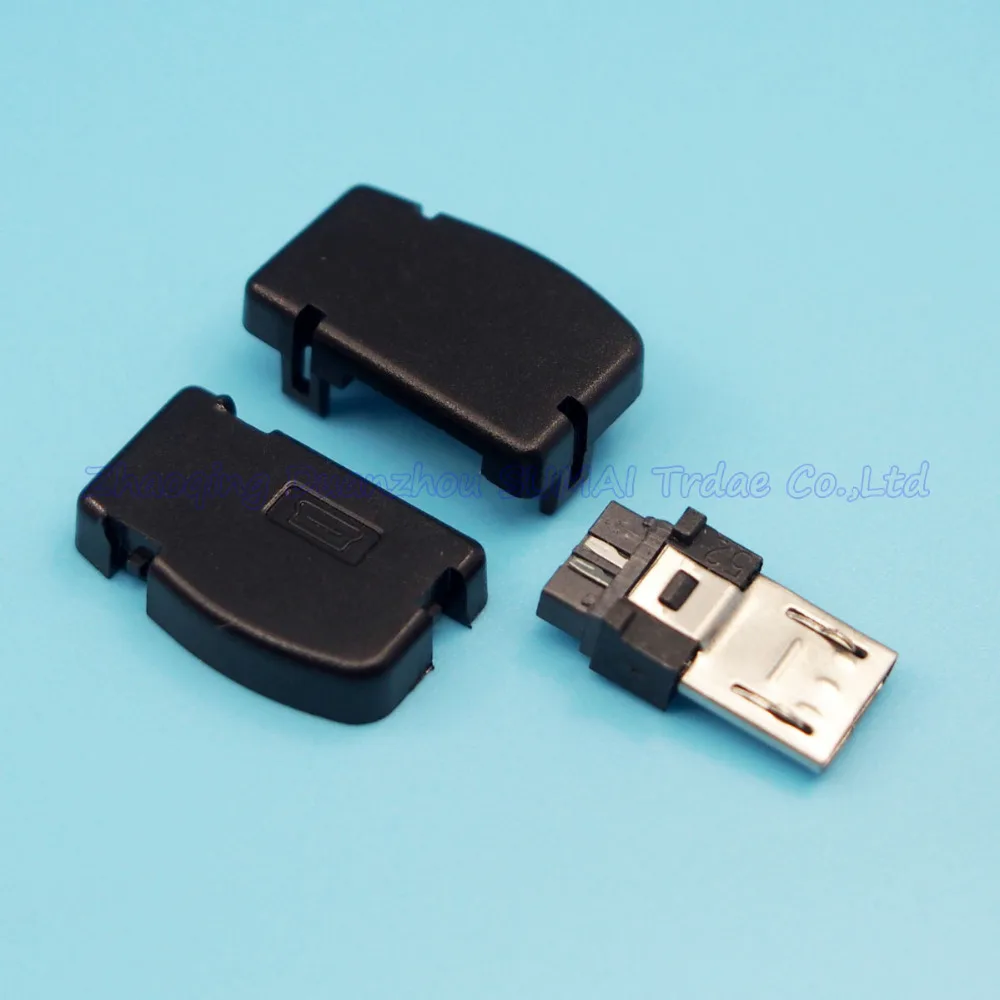 Бесплатная доставка 30 комплектов сделай сам 3 в 1 разъем Micro 5p USB штекер Mini с