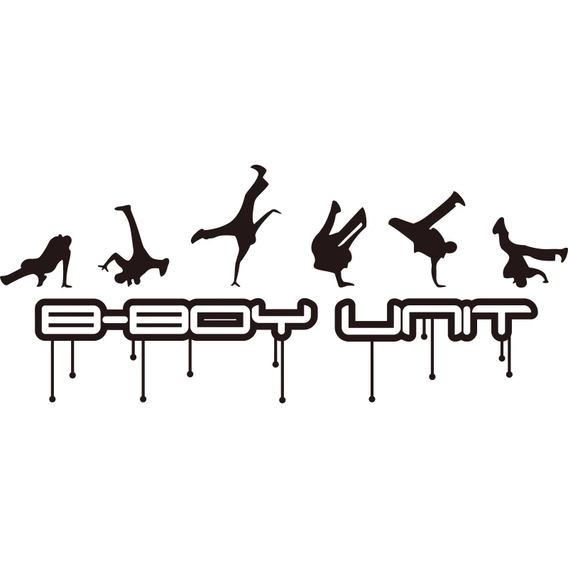 

Art decor environmental removable home decor PVC dancing wall stickers for dancing room