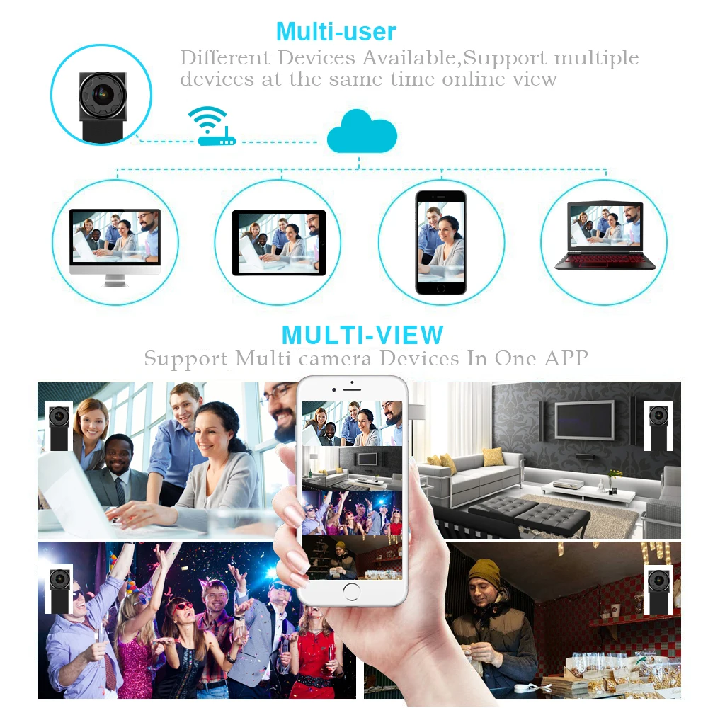 1080P беспроводной wi fi мини маленькая камера видеокамера P2P IP камера микро камера Дистанционное управление мини камера wifi 128G Скрытая TF карта