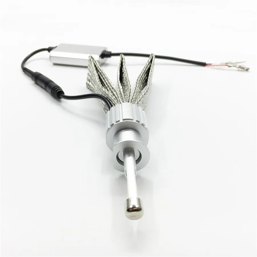 Авто-Стайлинг H1 светодиодный фар автомобиля 96 Вт 11520 люмен Headbulbs комплект трансформирующихся ламп Авто Передняя лампочка для фар Все в одном