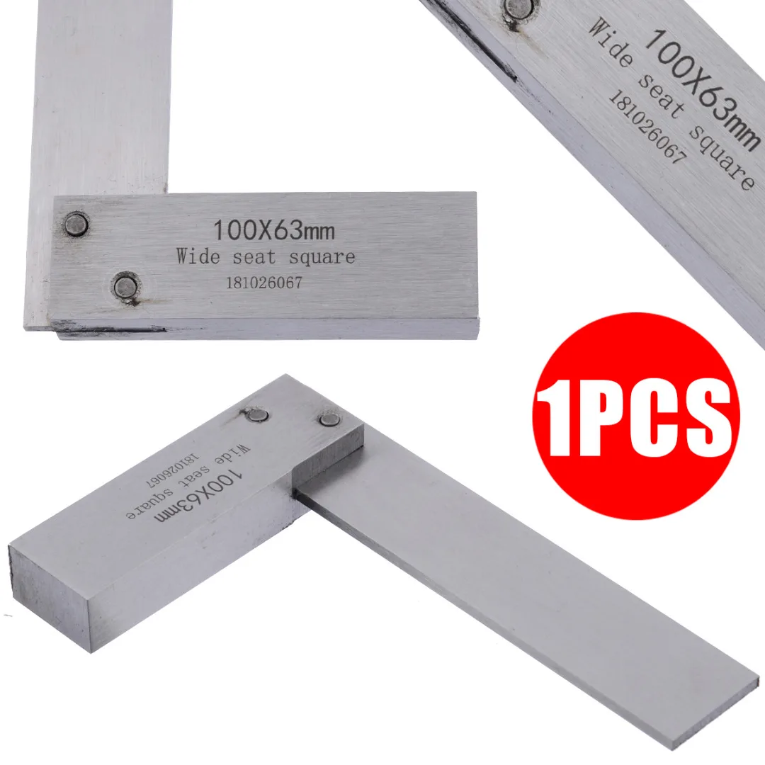 

New Machinist Square Ruler 90 Degree Right Angle Rulers Engineer Precision Ground Steel Hardened Angle Rulers