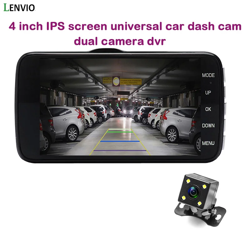 Универсальный Автомобильный видеорегистратор Lenvio HD 170 градусов Full 1080P камера 4 0