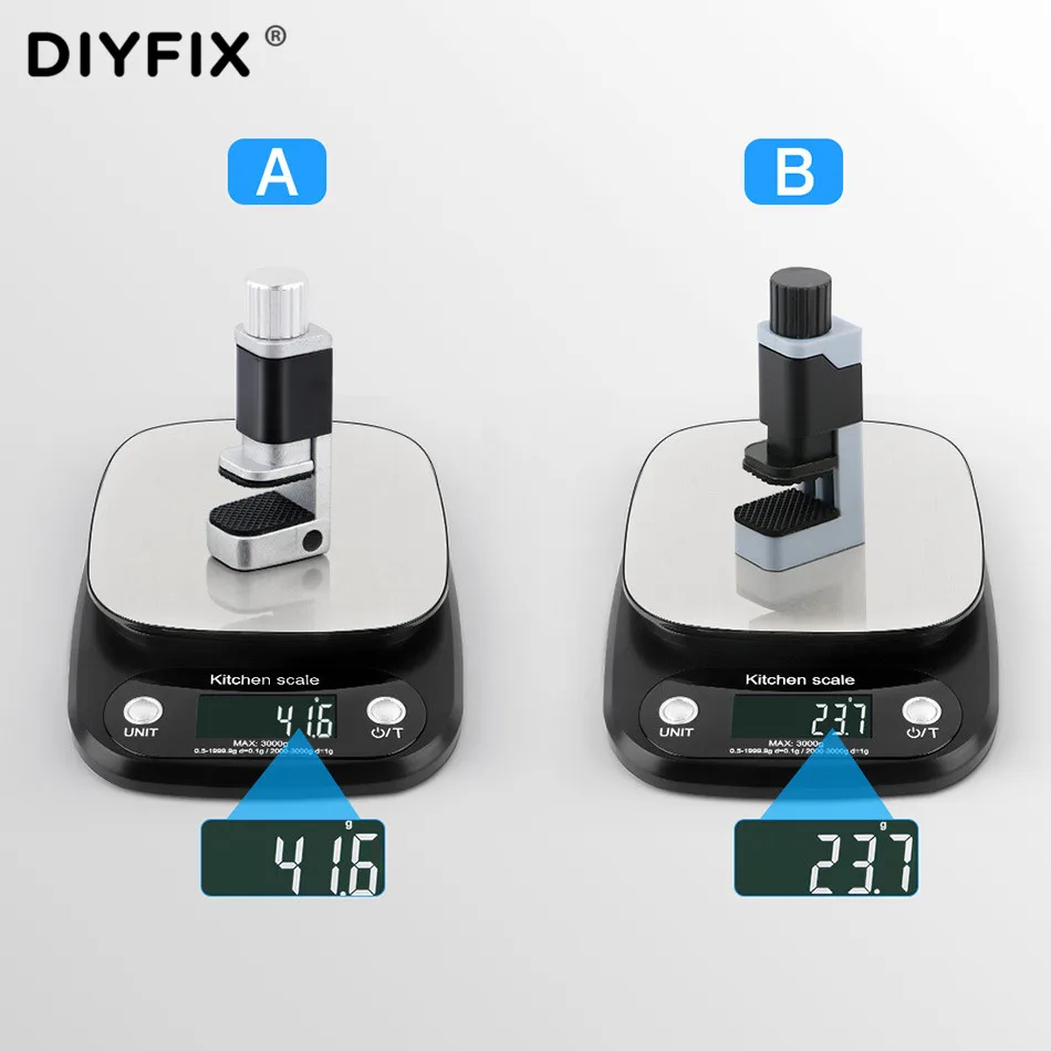 Регулируемый пластиковый зажим DIYFIX крепежный для ЖК экрана дигитайзера iPad Samsung