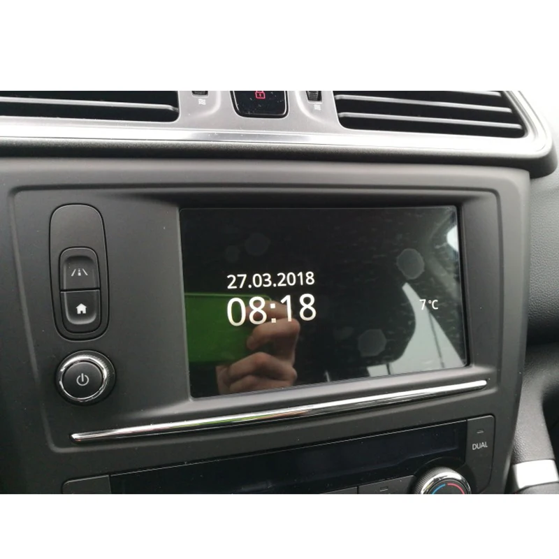 7 дюймов 150*90 мм для Renault Kadjar контроль ЖК-экрана автомобиля стикер GPS Навигация