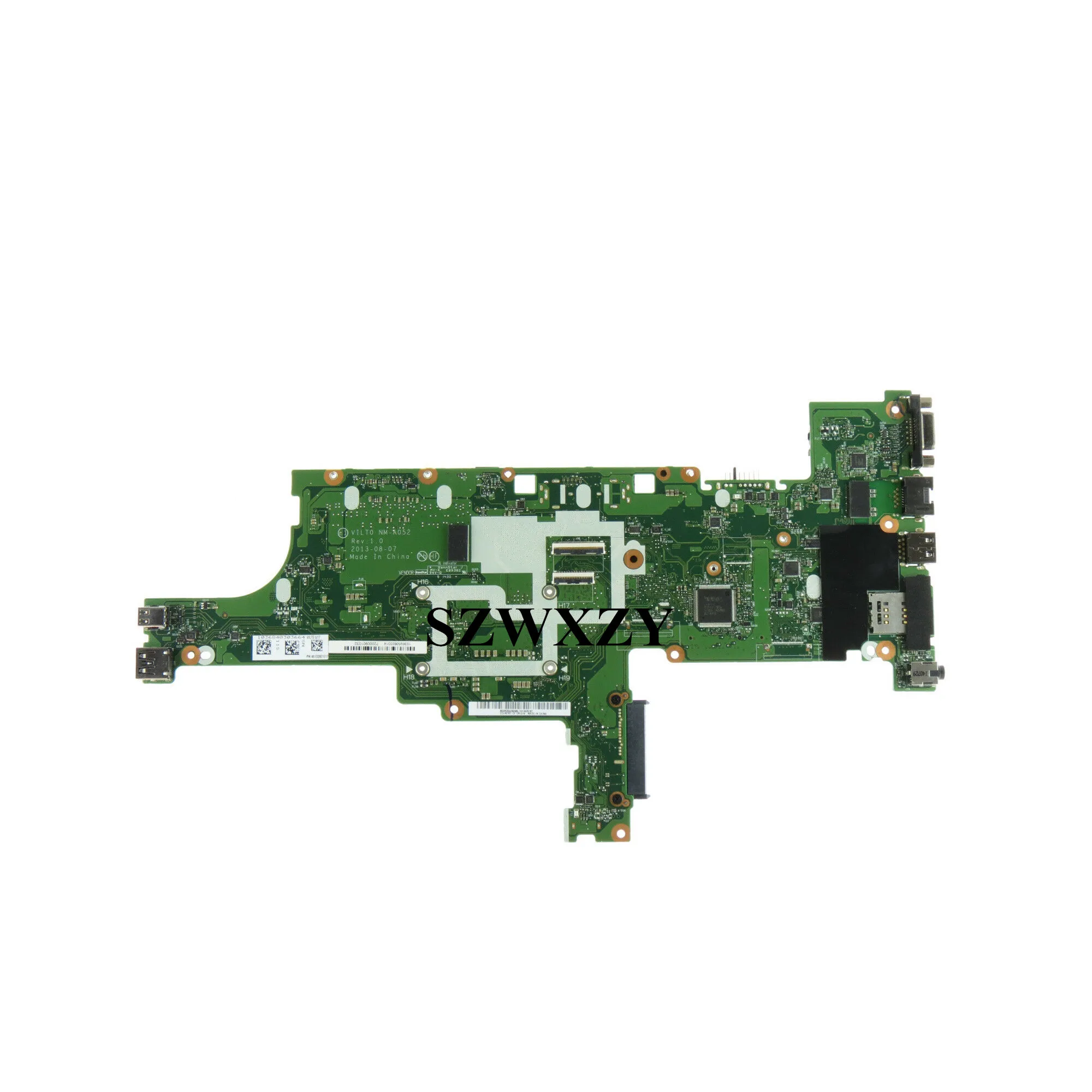Отремонтированная материнская плата для ноутбука Lenovo ThinkPad T440s с процессором I7-4600, 4 ГБ оперативной памяти, 04X3964 NM-A052, работает на 100%.