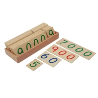 kids puzzles wooden number cards 1 9000 montessori golden beads material educational equipment chidlrens math toys