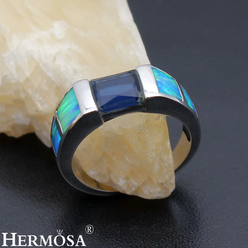 Hermosa изящное ювелирное изделие из драгоценного камня мистический огненный
