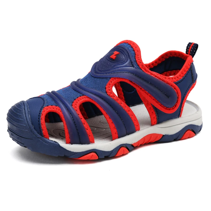 

Children Beach Shoes NEW Summer Little & Big Kids Outdoor Breathable Shoes Fashion Wrapped Toe Sandals For Boys Size 26-35