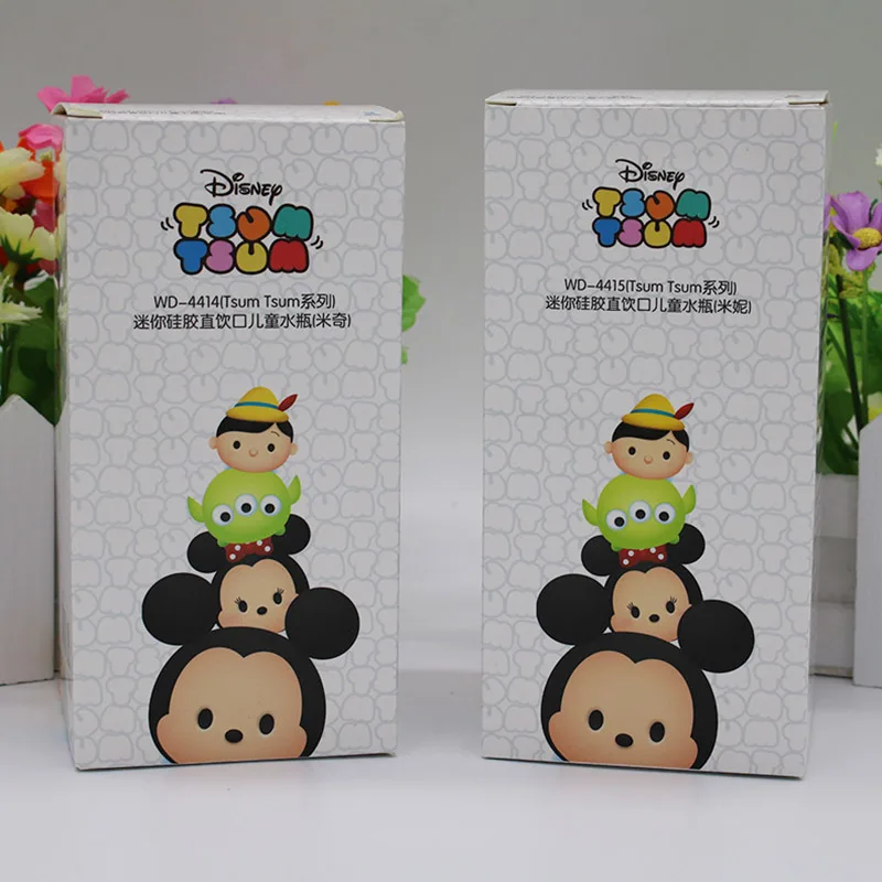 

Disney 300ML Minnie Mickey Mouse Cartoon Duckbill Bottle Cups Kids Baby Sport Bottles Girls Feeding Cups Summer Kids Cup