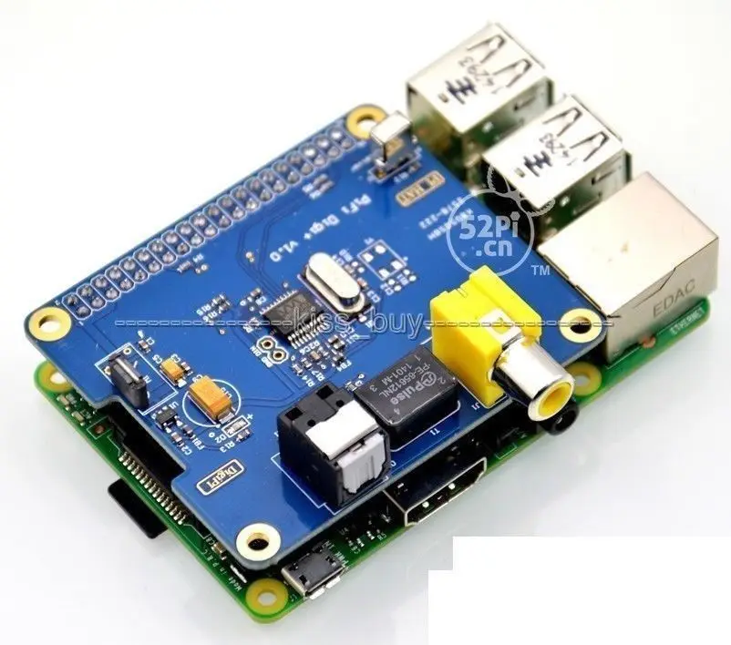 WM8804G Hi Fi DiGi + цифровая звуковая карта I2S Оптическое волокно SPDIF RCA Интерфейс для