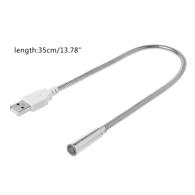 USB гибкий светильник лампа для клавиатуры Перезаряжаемые регулируемый шланг