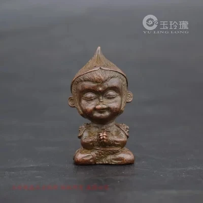 Бронзовый дашэн Wukong Медитация | Дом и сад