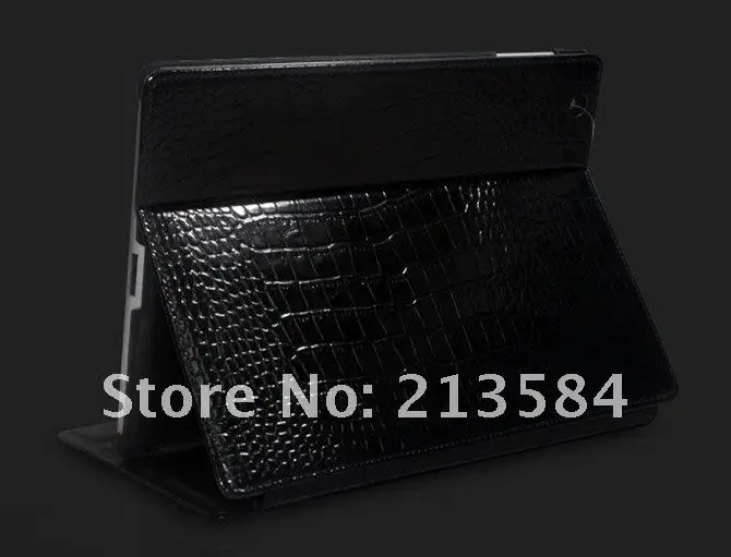 Crocodile Skin PatternSupper Thin Leather Case for New iPad 3 100% Genuine iPad3 Retail-Free Shipping | Компьютеры и офис