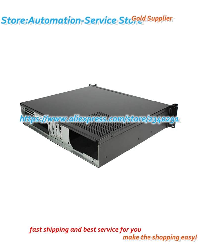 2U 239L-1 CASE Industrial Control Equipment Chassis Aluminum Server Panel Support ATX Motherboard PC Power Supply | Электроника