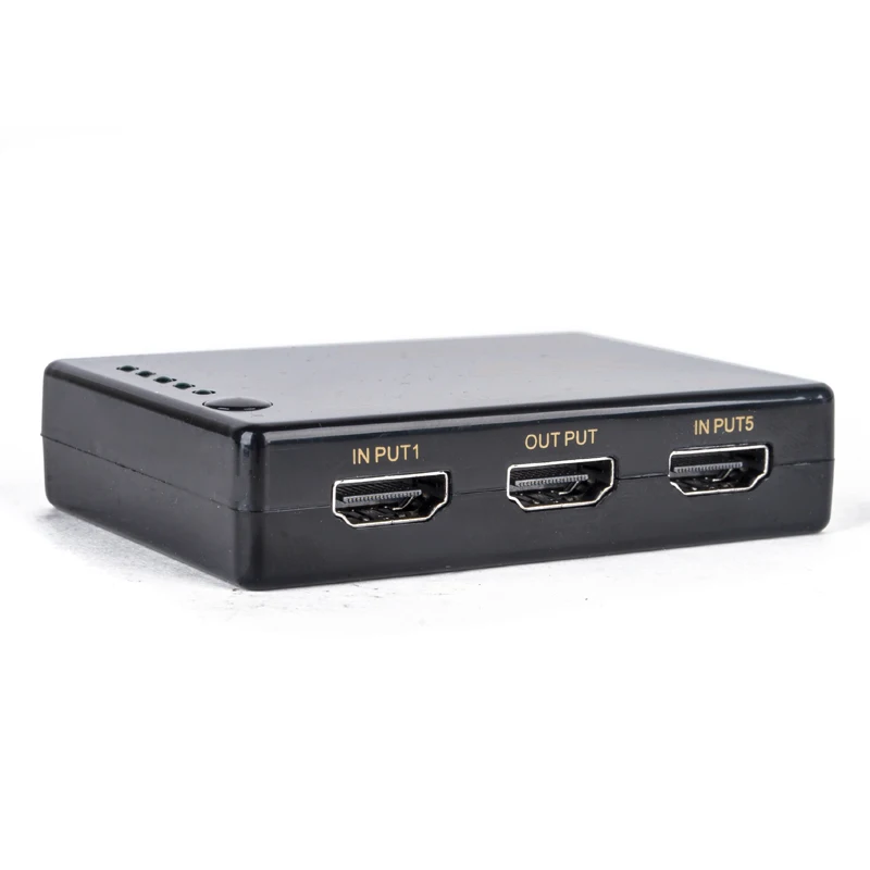 Мини коммутатор 3D 1080p с 5 портами 4K HDMI разветвитель + ИК пульт ДУ для HDTV поддержка 12