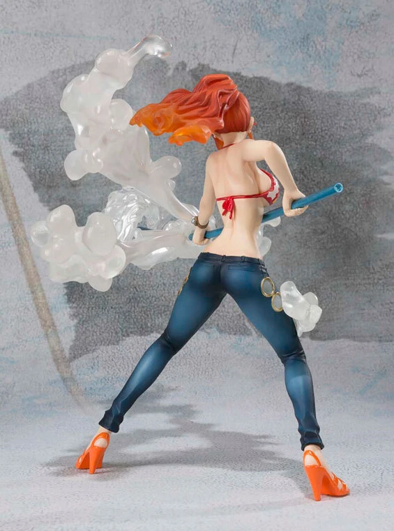 Одна Фигура Nami Milky Ball Battle Ver. ПВХ Фигурка 15 см одна штука Коллекционная модель