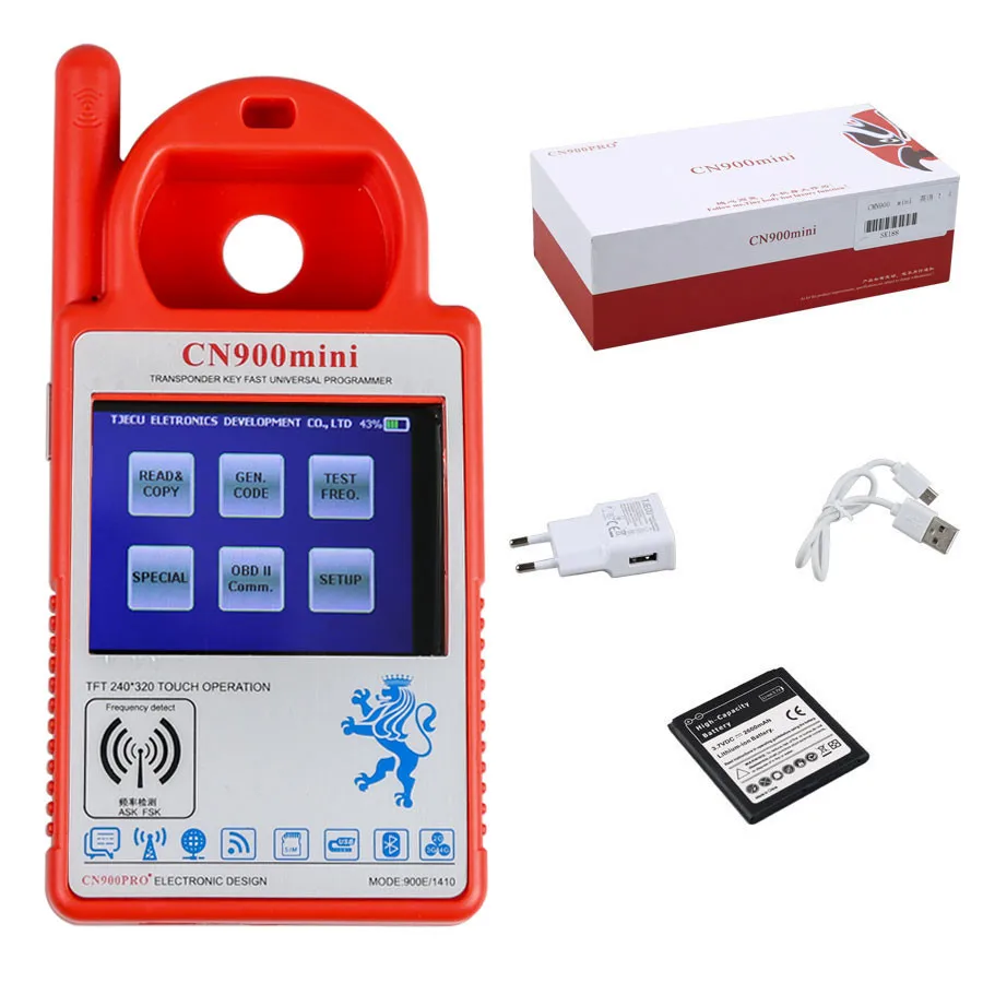 Программатор ключей V5.18 CN900 мини транспондер для чипов 4C 46 4D 48 G|cn900 key programmer|auto