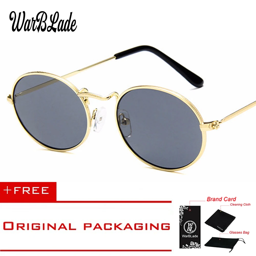 2018 модные дизайнерские маленькие круглые солнцезащитные очки Lunette W в стиле ретро