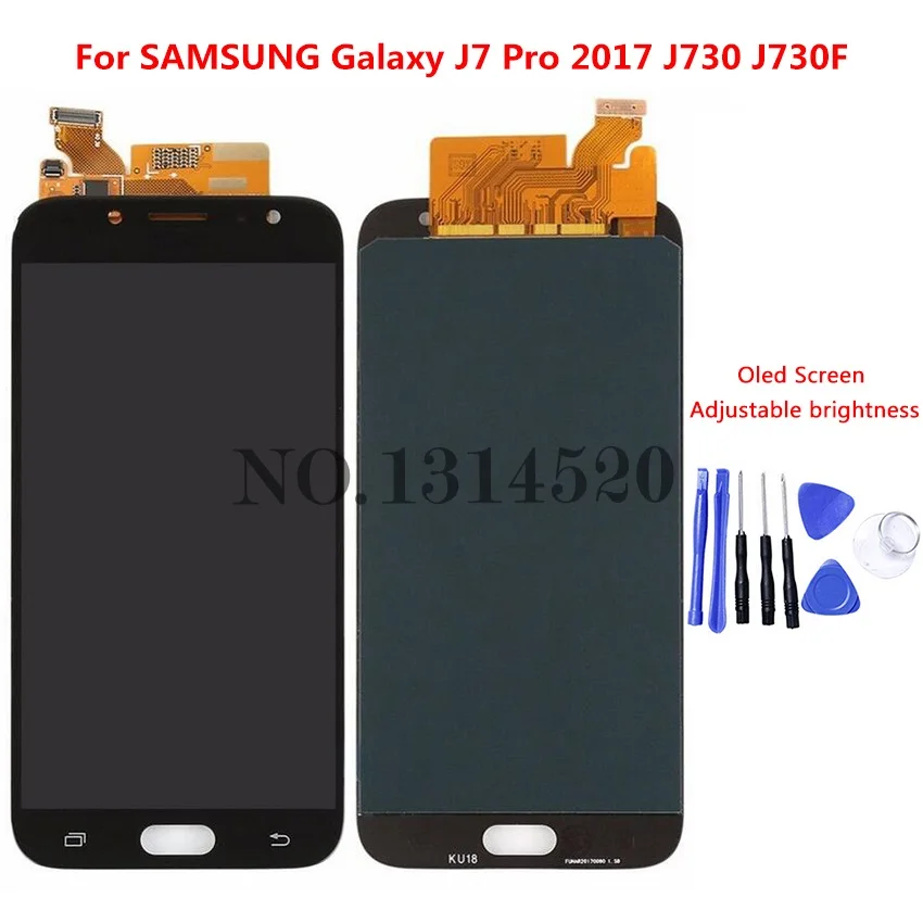 5 ''AMOLED Дисплей для SAMSUNG Galaxy J7 Pro J730 ЖК дисплей 2017 Сенсорный экран планшета J730F|touch