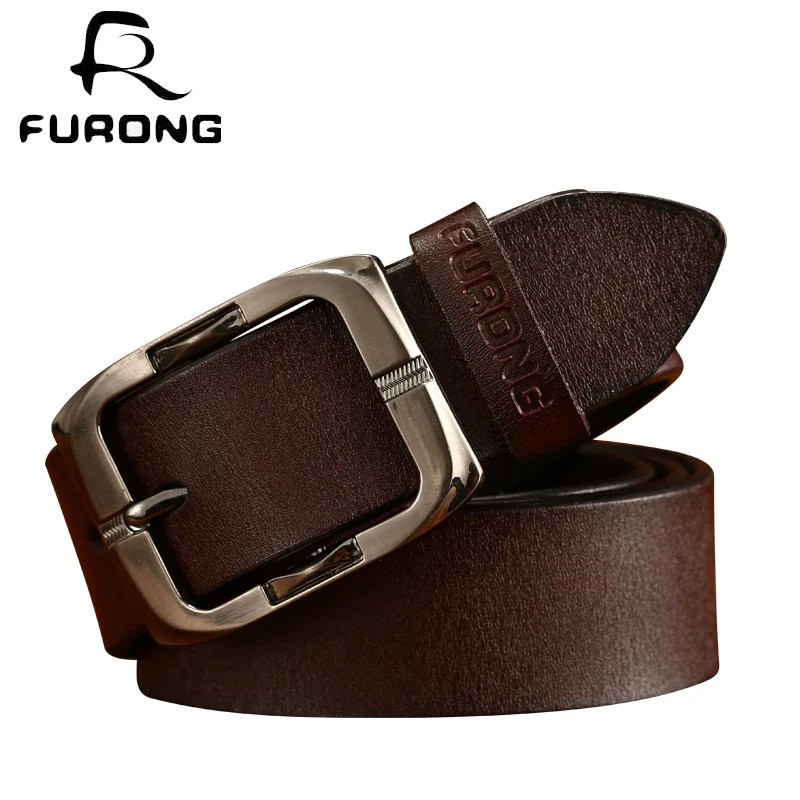 Original Brand Cowhide Pin Buckle Designer Belts Fashion Women Belts Jeans Vintage Style All-match Belt Fashion Genuine Leather