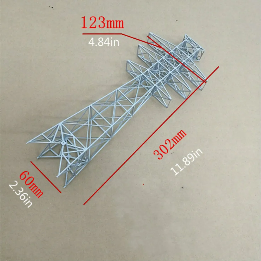 30cm Sand Tray Model Material Scene High Voltage Electric Tower Transmission Finished Product | Игрушки и хобби