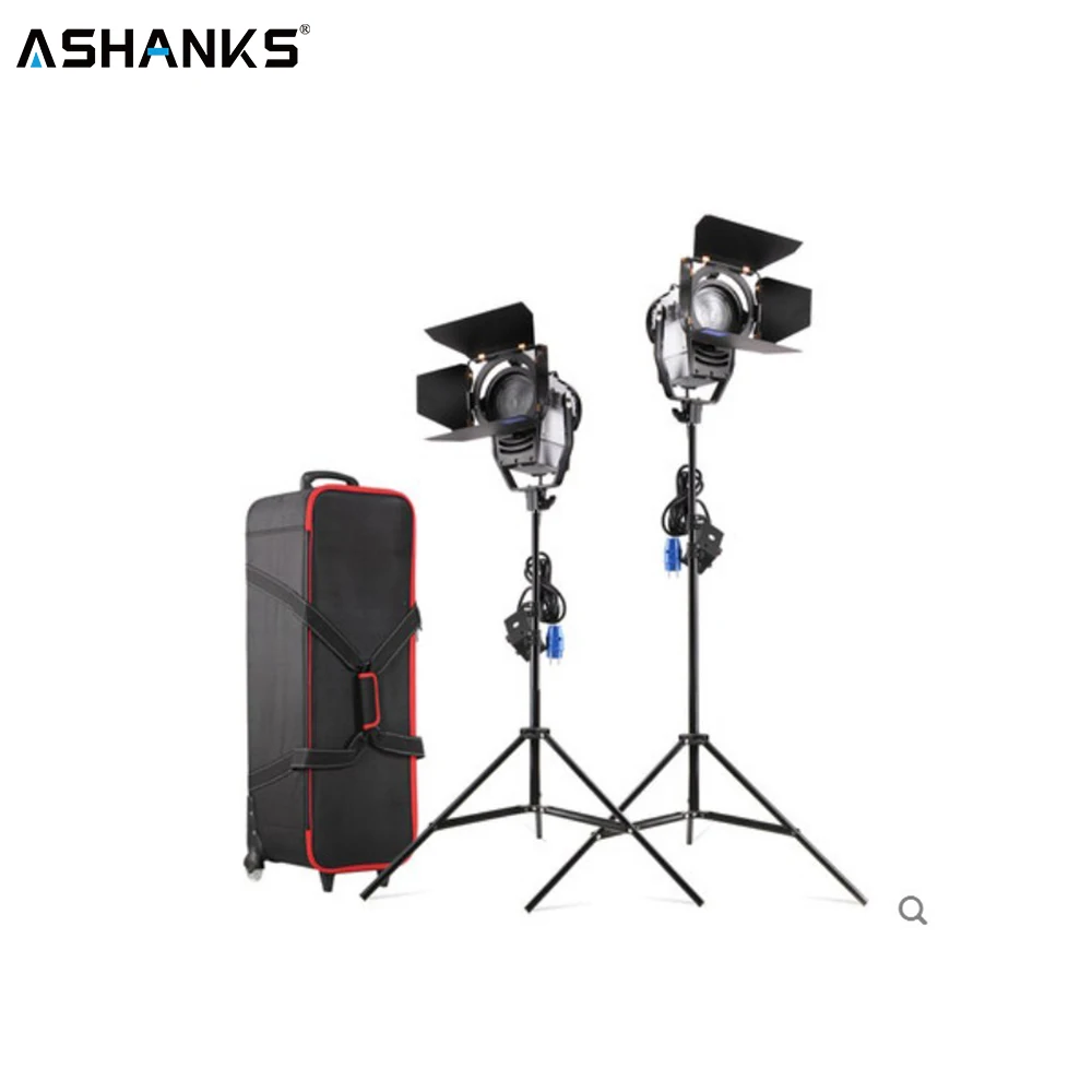 ASHANKS 100 Вт Светодиодный точечный светильник Френеля с подставкой и сумкой для
